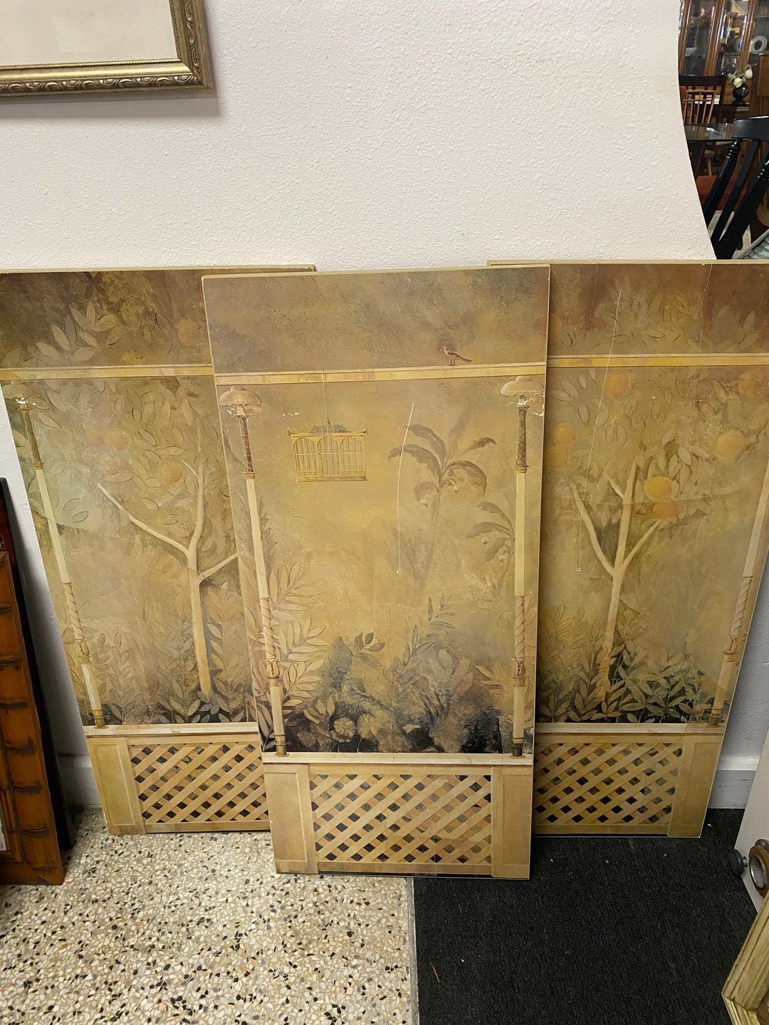 SET OF 3 Lemon Tree Wall Art