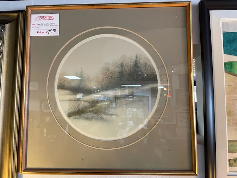 Wood Forest Framed Art