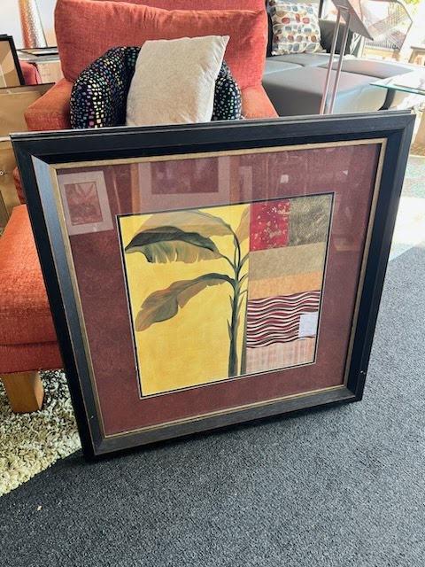 32" x 32" Leaf Collage Wall Art