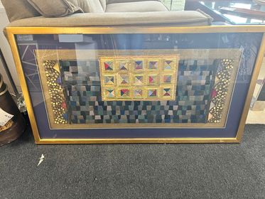 Lucinda Carlstorm Quilted Paper Sculpture Wall Art