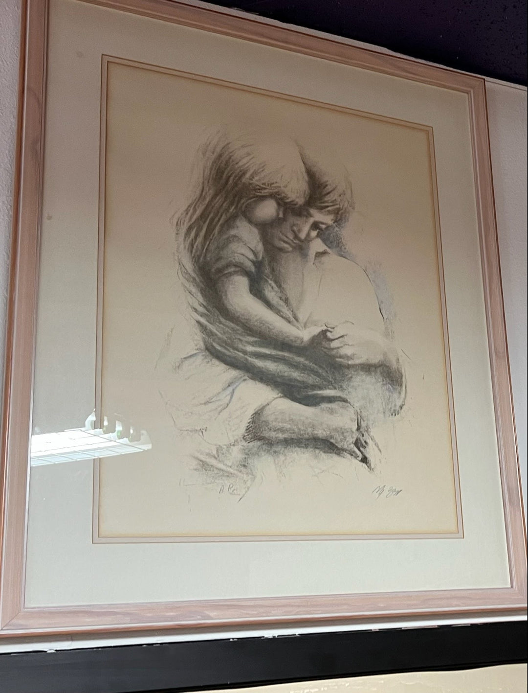 Framed "A Fathers Love" By Marilyn Zapp