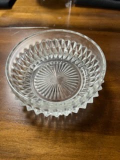 Cut Glass Tray