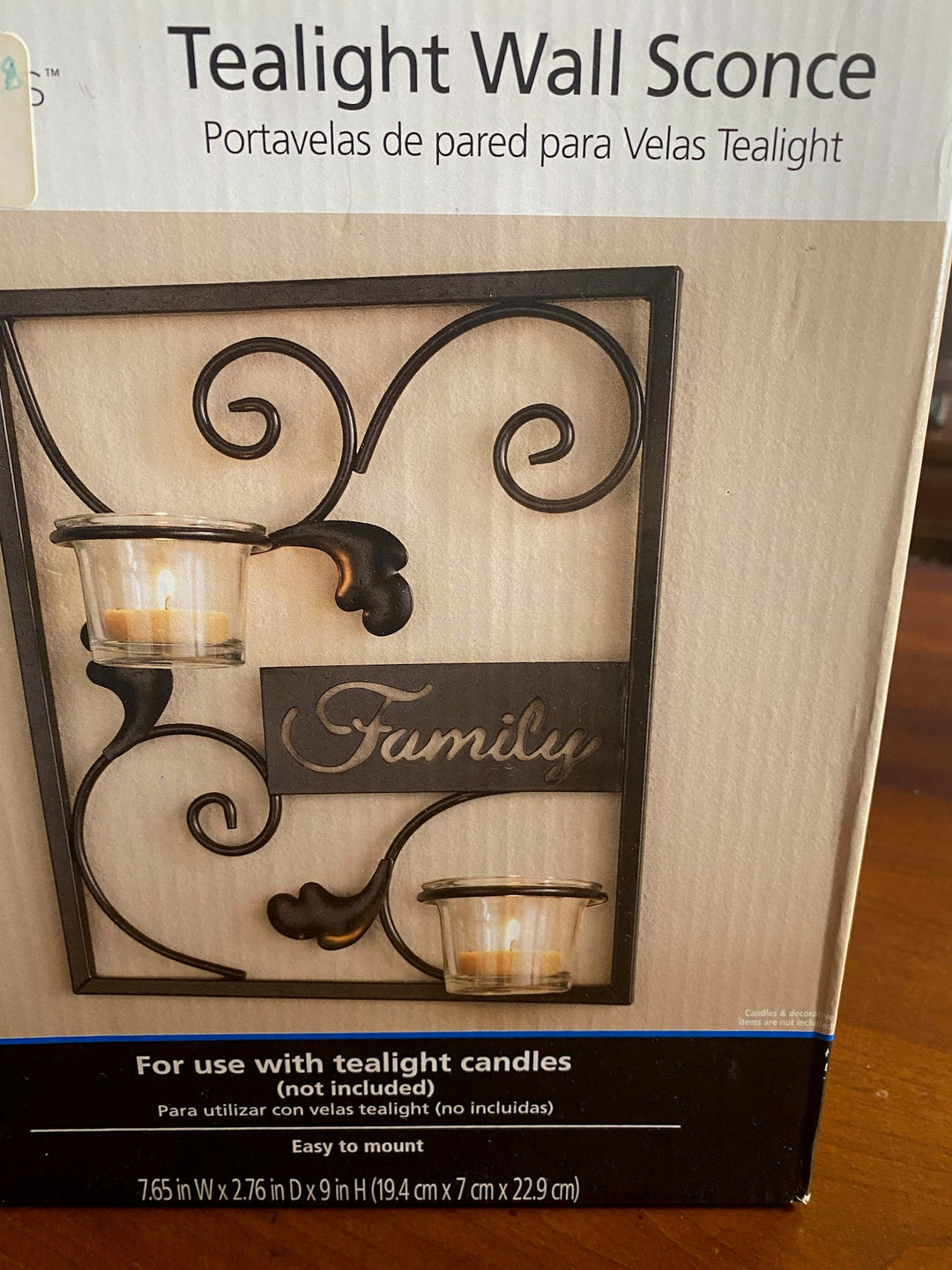 Tealight Wall Sconce