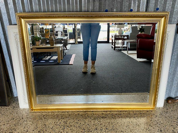 Heavy duty Gold frame mirror
