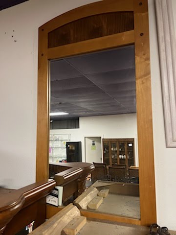 Wooden Mirror