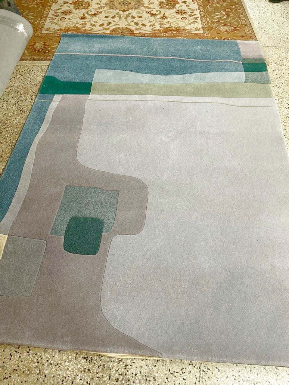 Foreign Accents Purple/Blue Area Rug