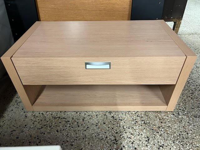 Light wood night stand
