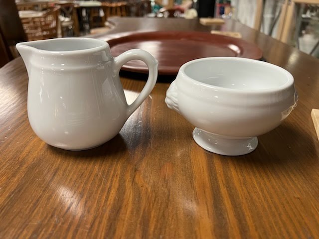 Sugar and Creamer Jars