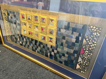 Lucinda Carlstorm Quilted Paper Sculpture Wall Art