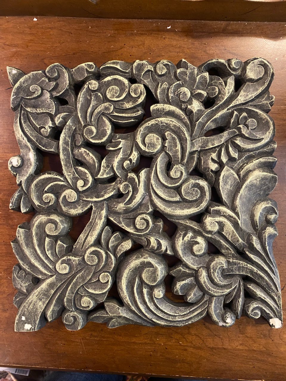 12x12 scroll plaque
