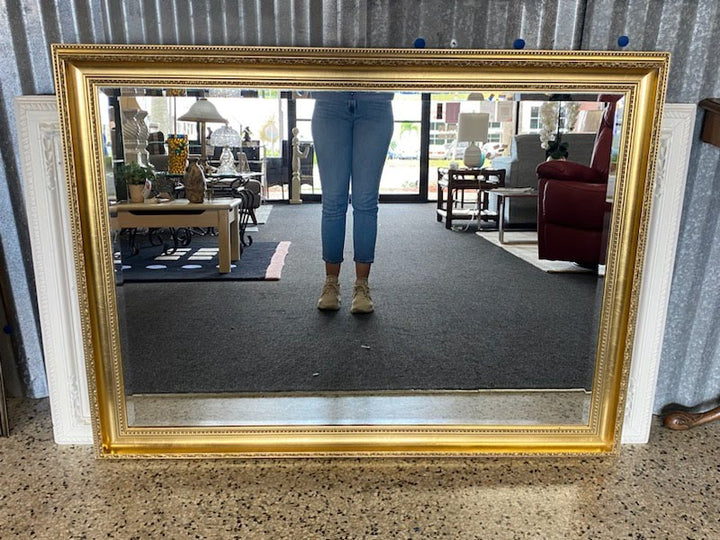Heavy duty Gold frame mirror