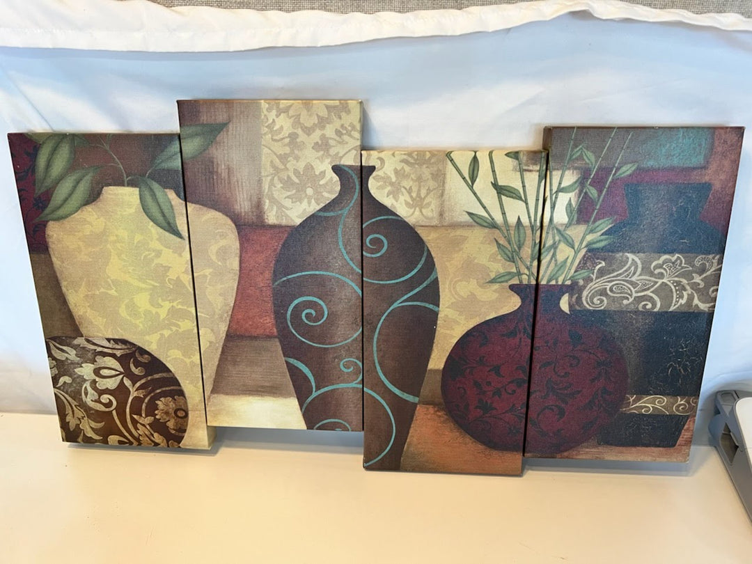 Canvas Vase Painting