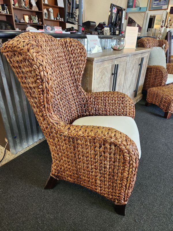 Pottery Barn Wingback  ArmChair