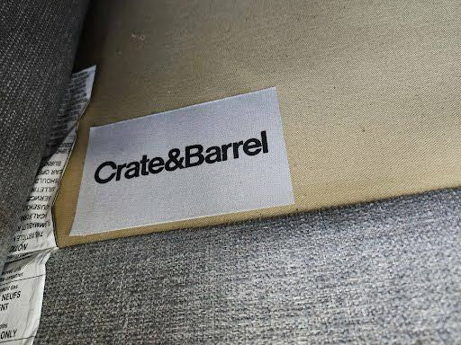 Crate & Barrel Sofa 90"w