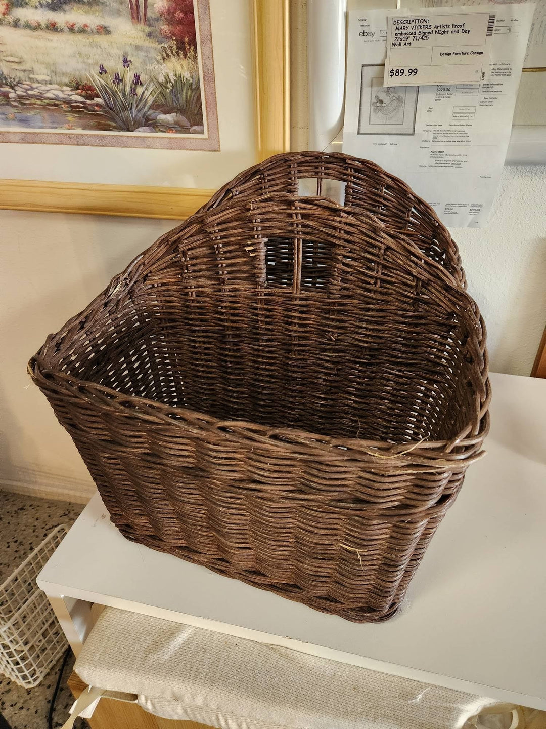 Rattan Wooven Basket