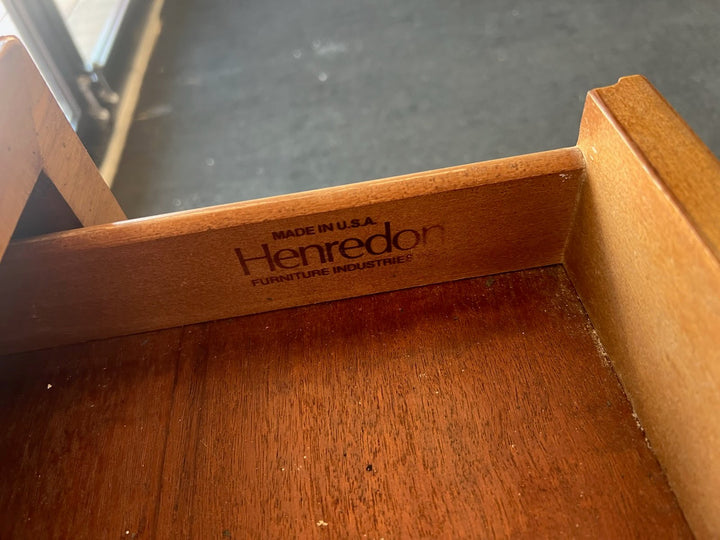 Henredon Style Bench With 4 Drawers