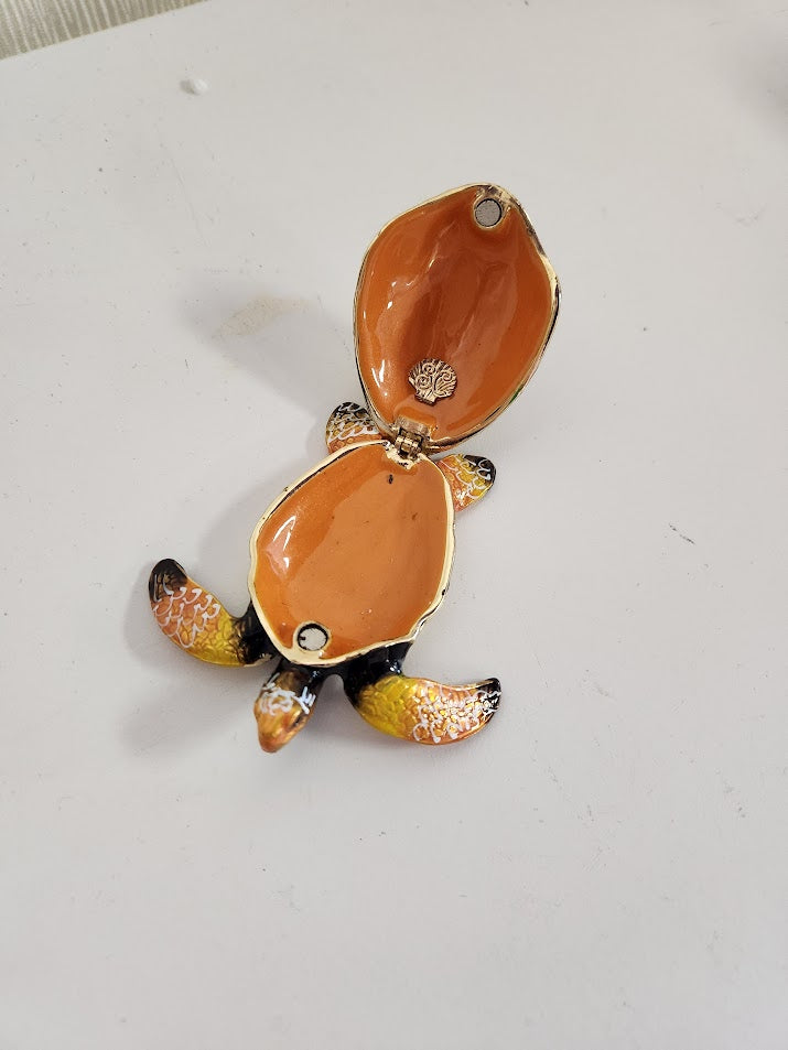 Small Turtle Trinket Box