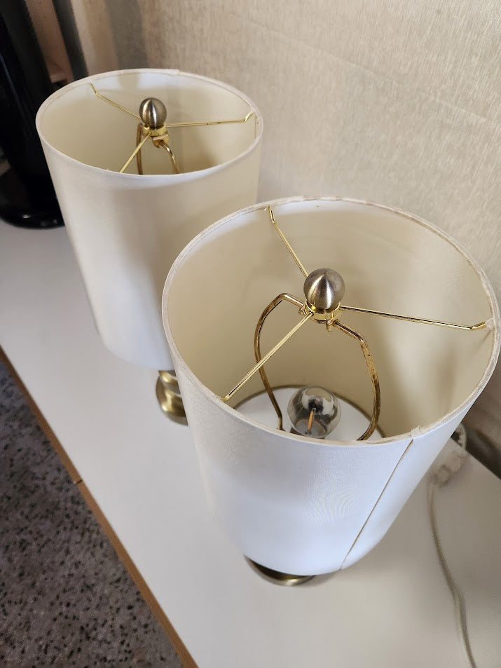 Set of 2 stacked ring design Table Lamps