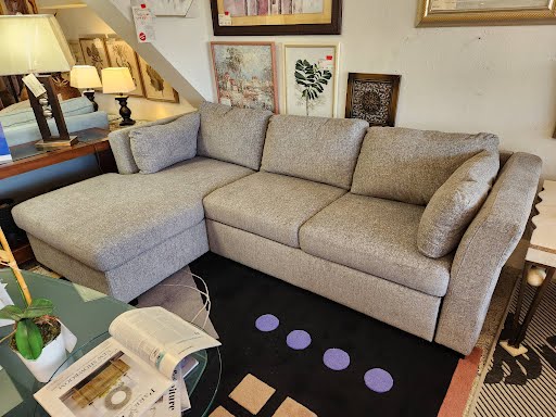 97" Gray Pop-Up Sleeper Sofa