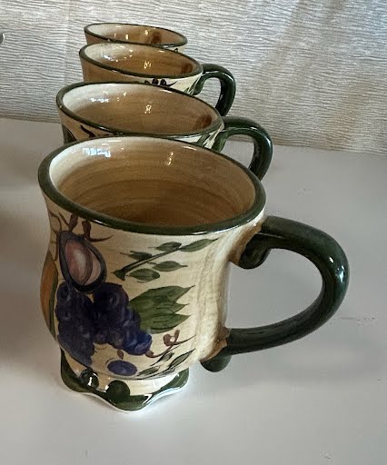 SET OF 4 China Cups