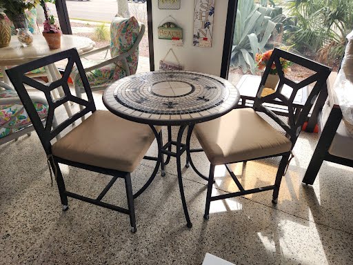 FRONTGATE | Set of 2 Aluminum Outdoor Bistro Chairs