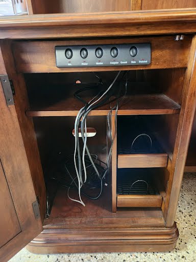 Hooker Furniture Cherry Desk w. Hutch