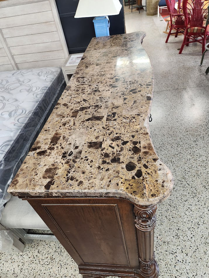 Dresser With Marble Top