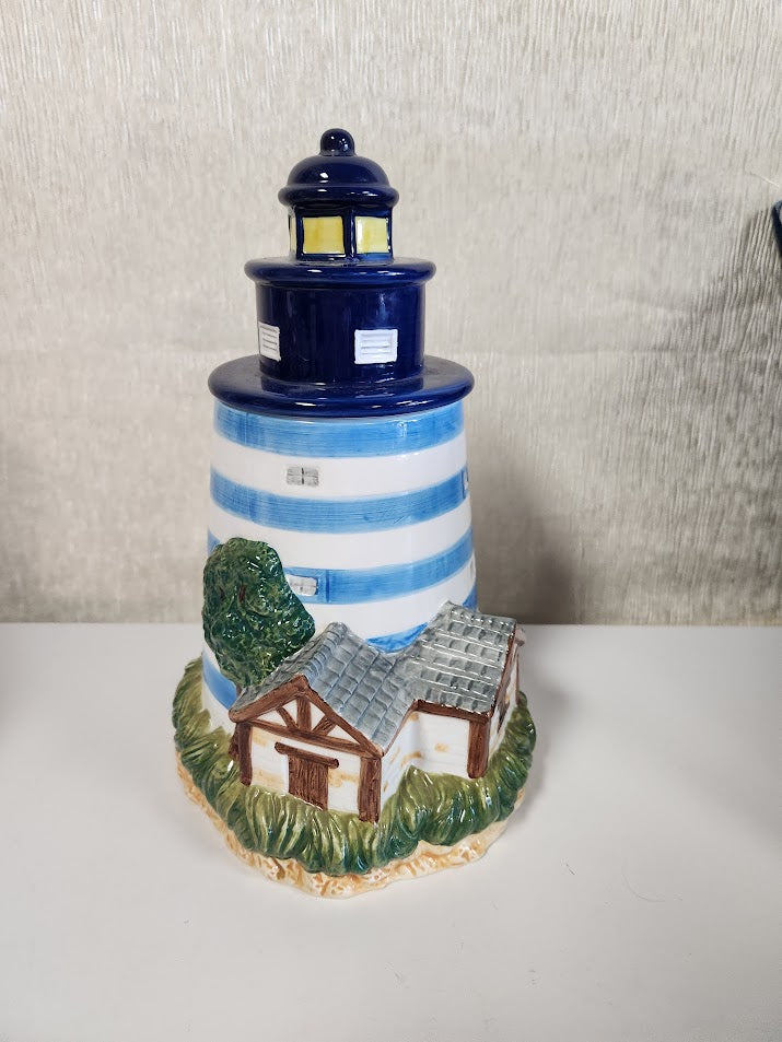 Decorative Lighthouse Cookie Jar