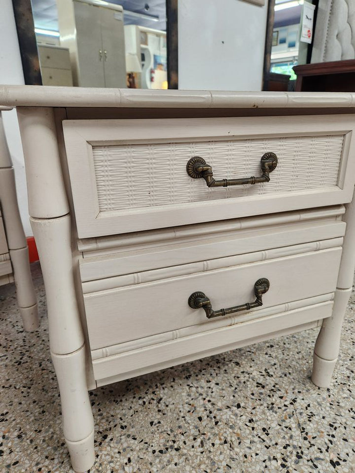 SET OF 2 | Coastal 2-Drawer Nightstands