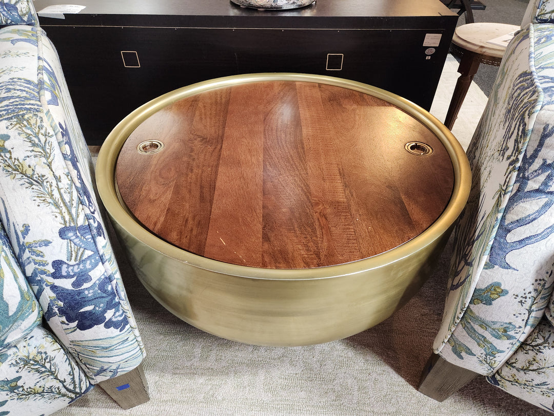 Wood Grain West Elm Coffee Table