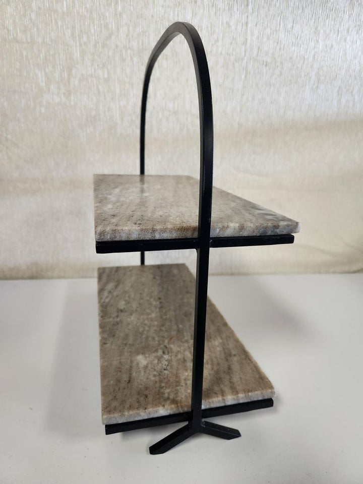 Marble Serving Stand Home Item