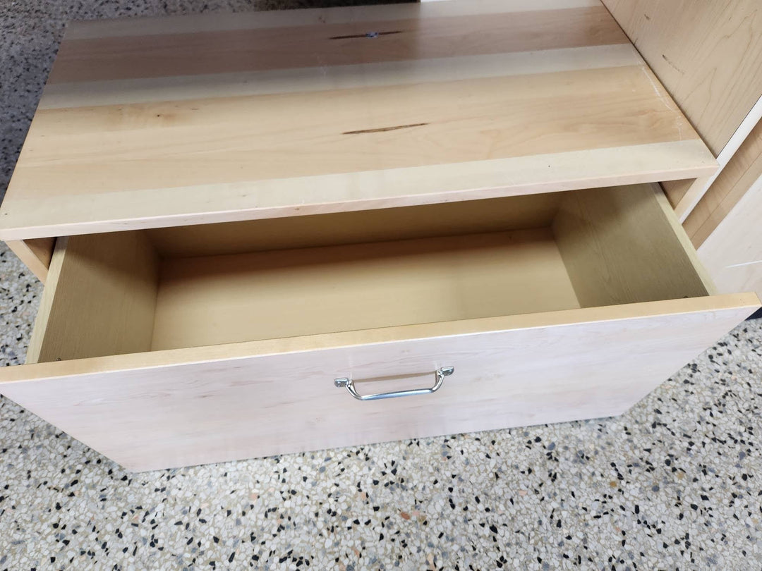 Bookcase Maple SIngle Drawer