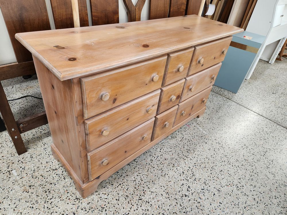 9 drawer Dresser with mirror