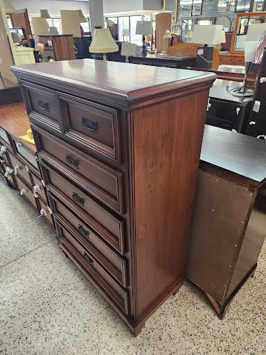 Rotta Dark Wood High Chest