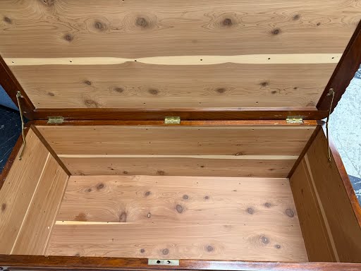 Carved Wood Chest