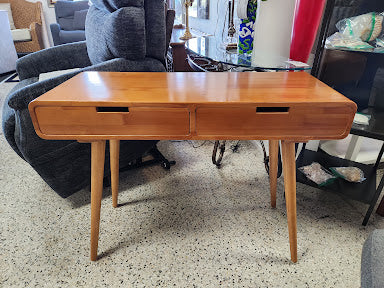 Mid-century modern wooden writing desk