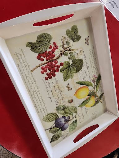 18.5" Melamine Serving Tray
