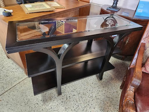 Sofa Table on Casters