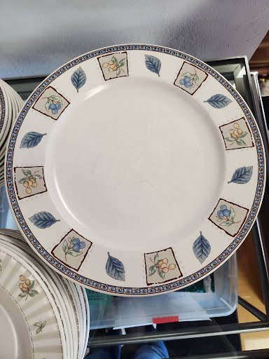 China Dinner Plate Garden Prose by Mikasa