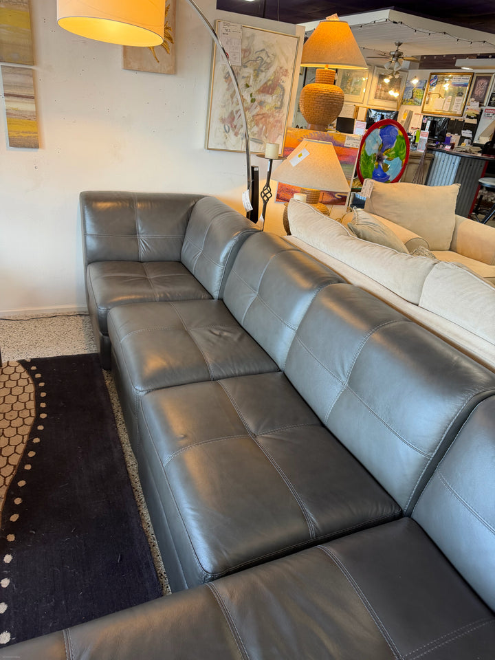 Chateau d'ax 4 Piece Grey Sectional