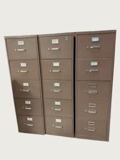 5 Drawer File Cabinet