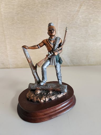 Legends Bronze Sculpture "Mohawk Hunter"