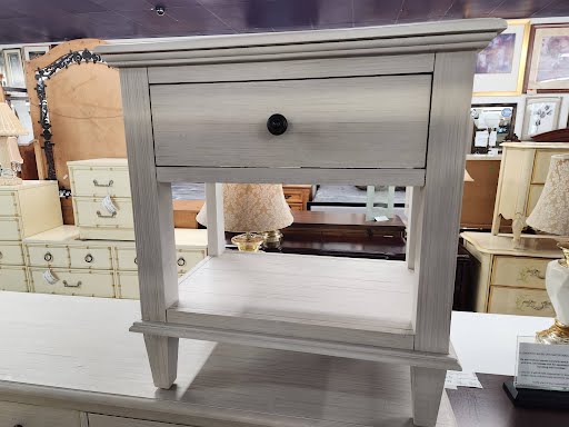 Light Grey Nightstand