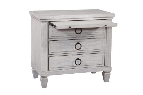 White Grain American Wood Crafters Bed Set
