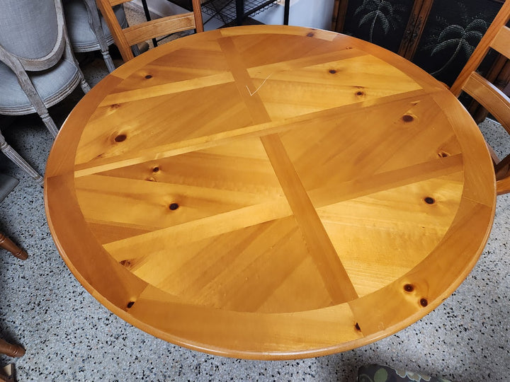 Knotty Pine Dining Set