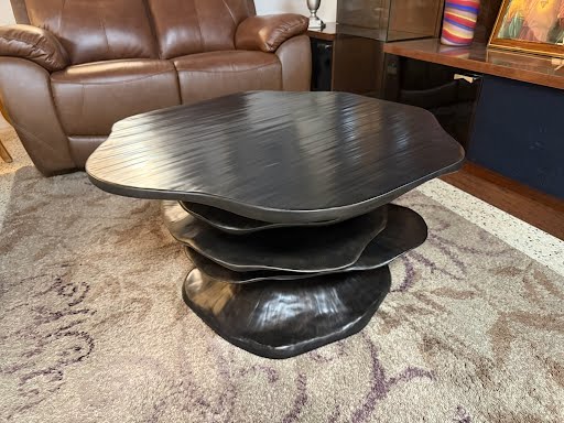 Black Wave  Coffee Table