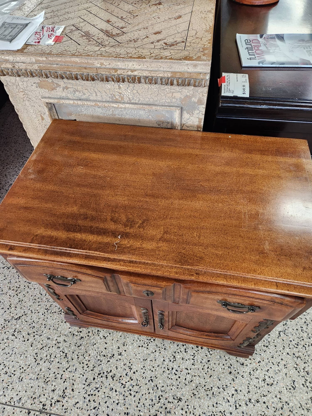 Wood Chest / Night stand Oversized