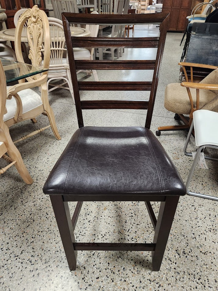 Dark Wood Counter-Height Dinging Set