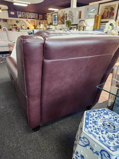 Chaise Brown Leather