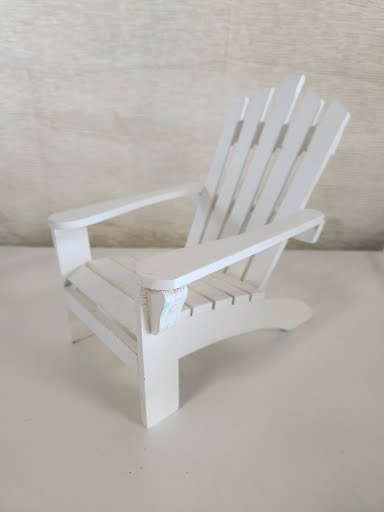 White Adirondak Chair Home Item